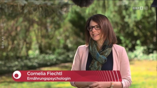 Cornelia Fiechtl als Gast im ORF Magazin "Bewusst gesund"